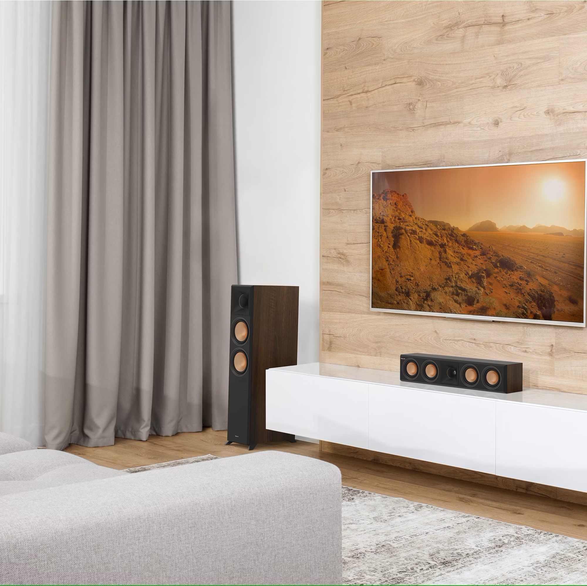 Напольная акустика Klipsch RP-5000F II, корпус ореховый