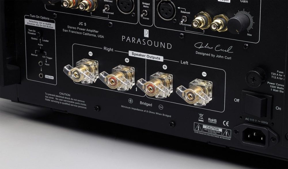 Parasound JC5 black Усилитель мощности
