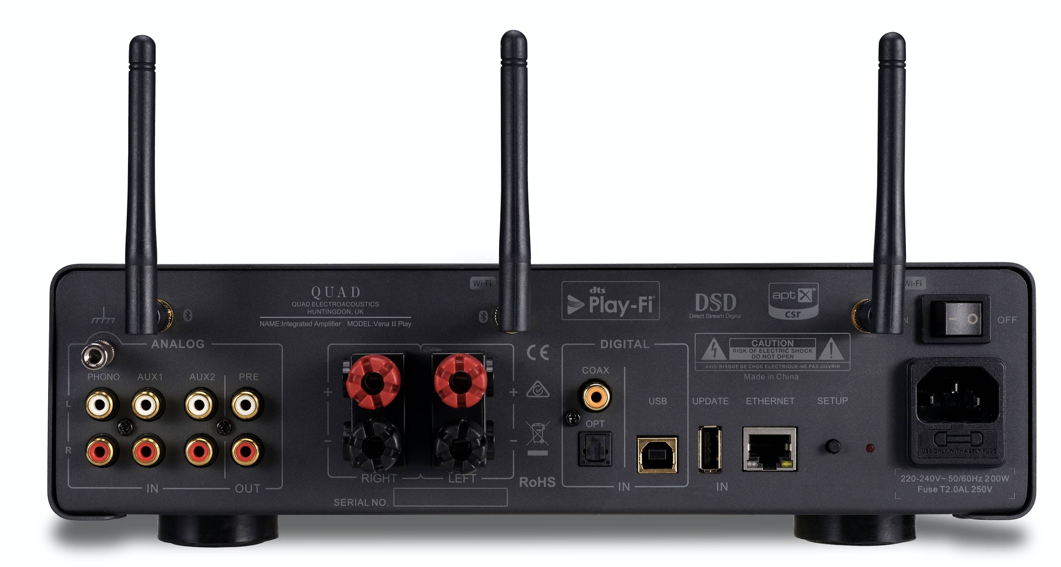 Quad Vena II Play LANCASTER GREY интегральный усилитель QH-018348-07A