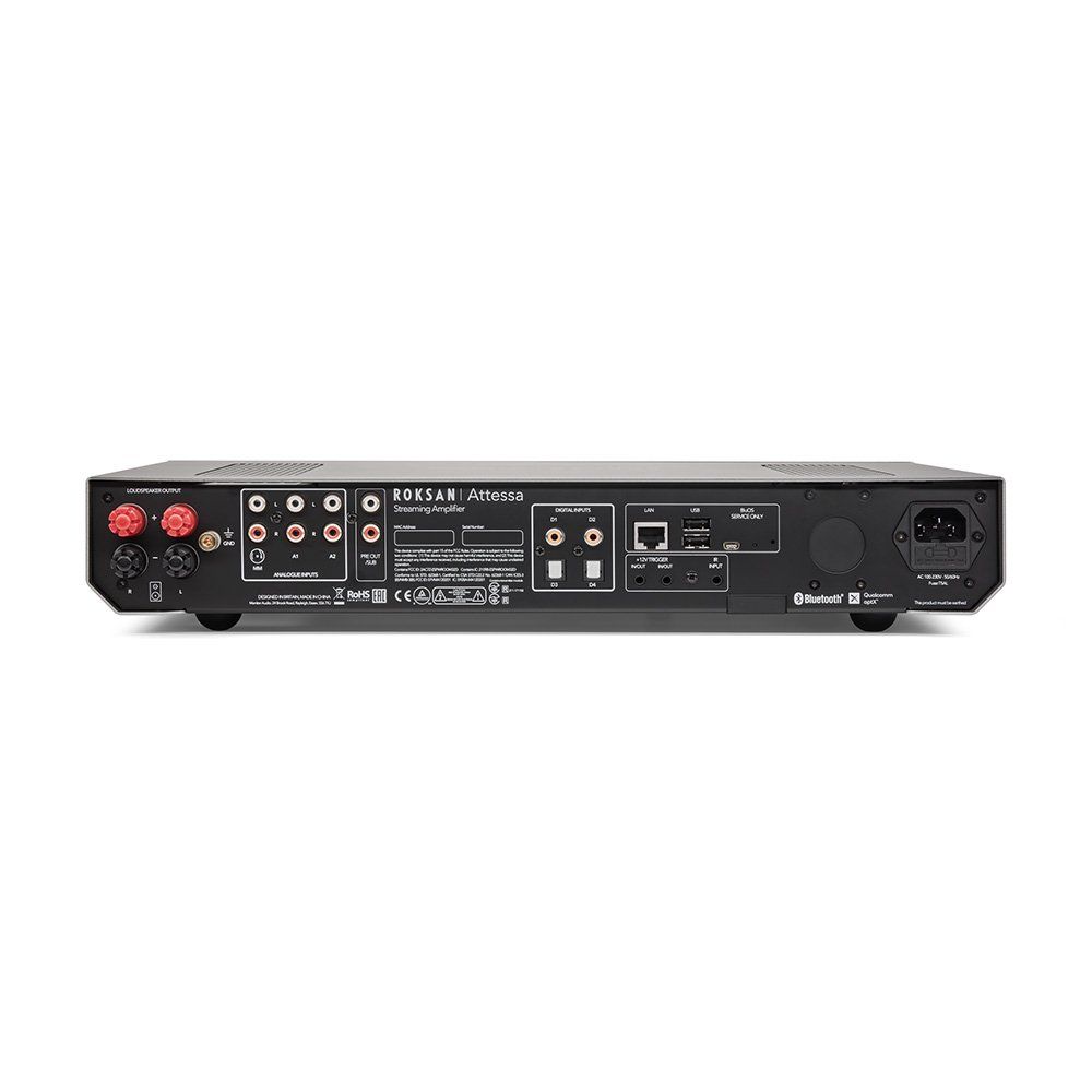 Roksan Attessa Streaming Amplifier Silver Интегральный усилитель