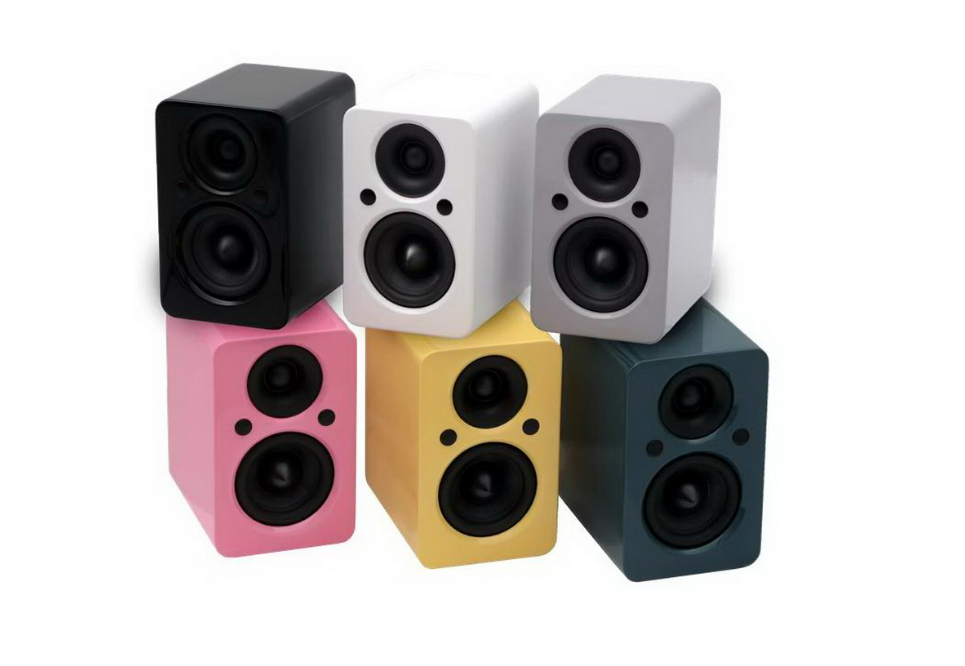 Активная полочные колонки Jamo Mini MKII Gloss White