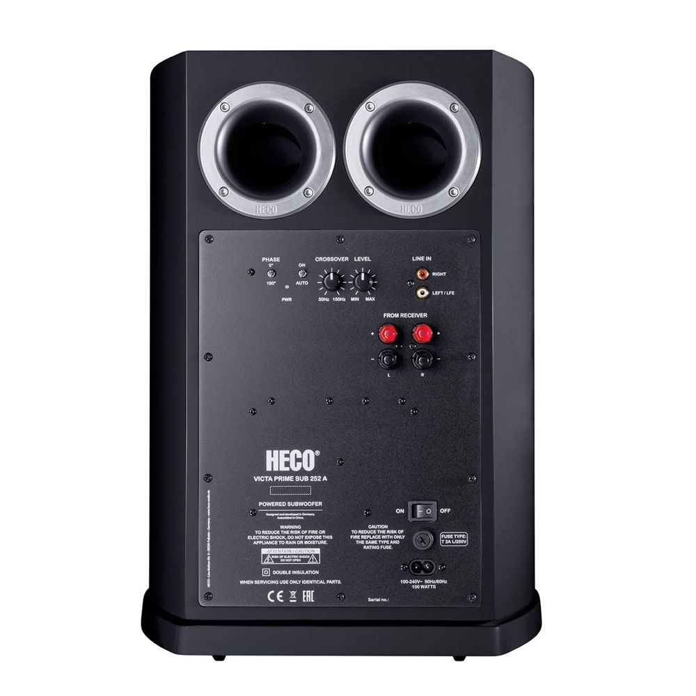 Heco Victa Elite Sub 252 A Black Сабвуфер