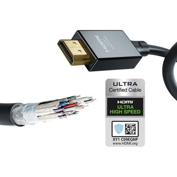 Inakustik White Ultra High Speed HDMI 2.0 m кабель HDMI