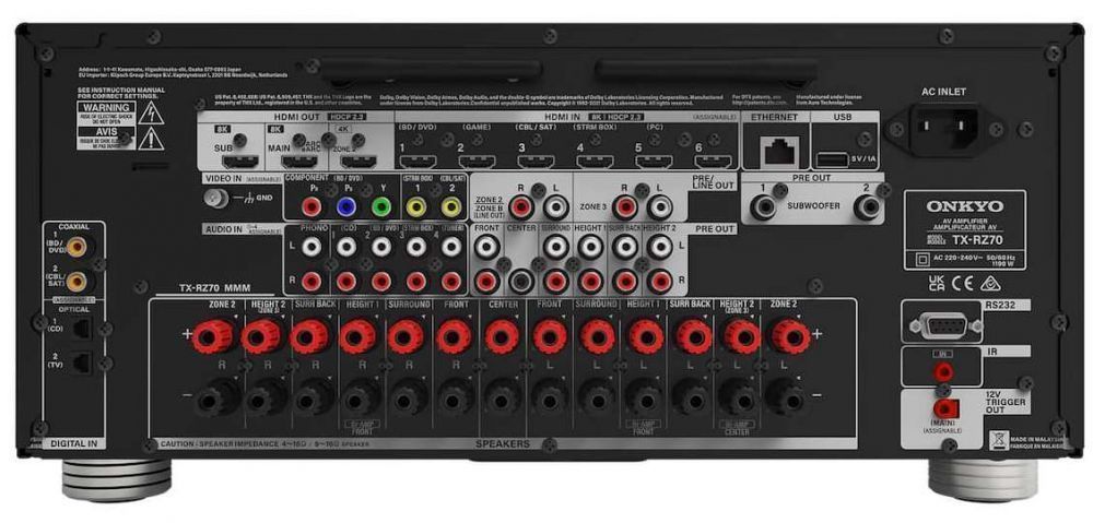 Onkyo TX-RZ70 B M2 AV ресивер