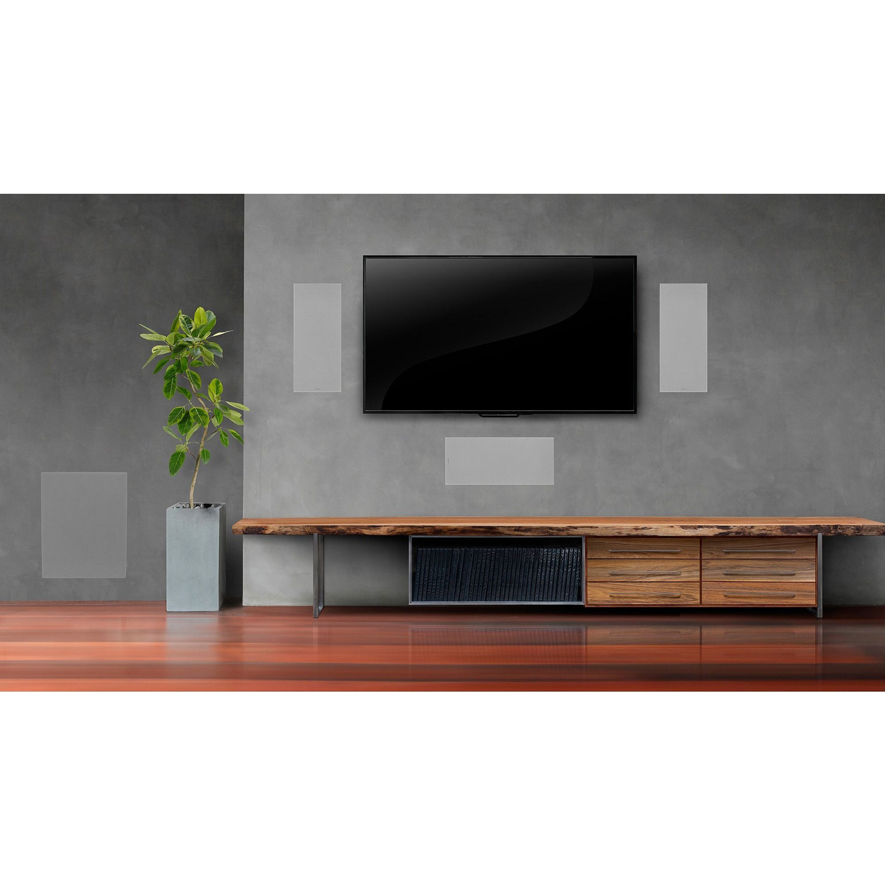 Klipsch PRO-250RPW LCR Встраиваемая в стену акустика