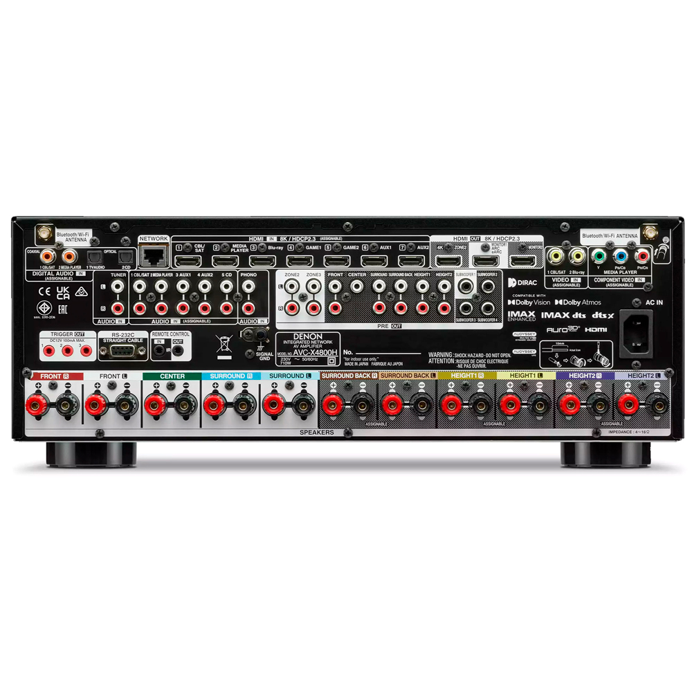 Denon AVC-X4800H black AV ресивер