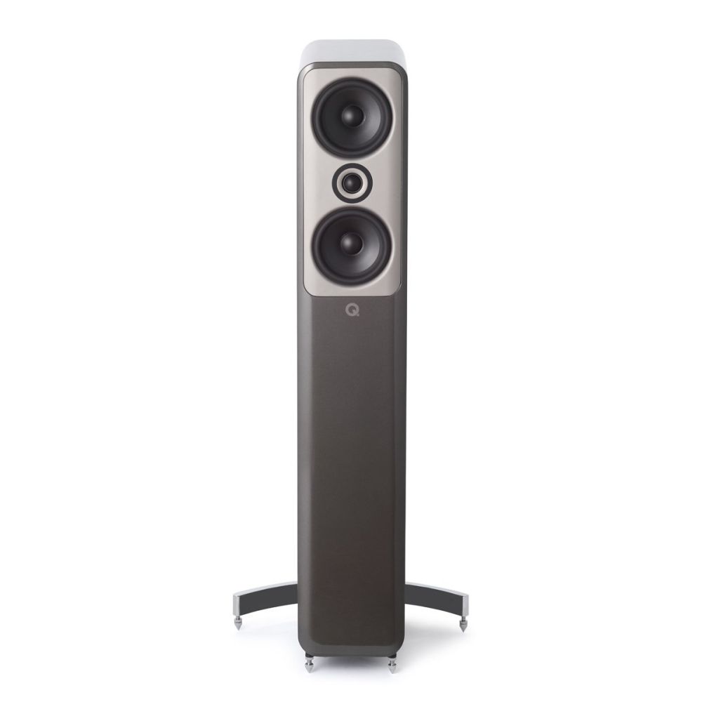 Q Acoustics Concept 50 (QA2952) Gloss Silver напольная 2-полосная АС  серый пара